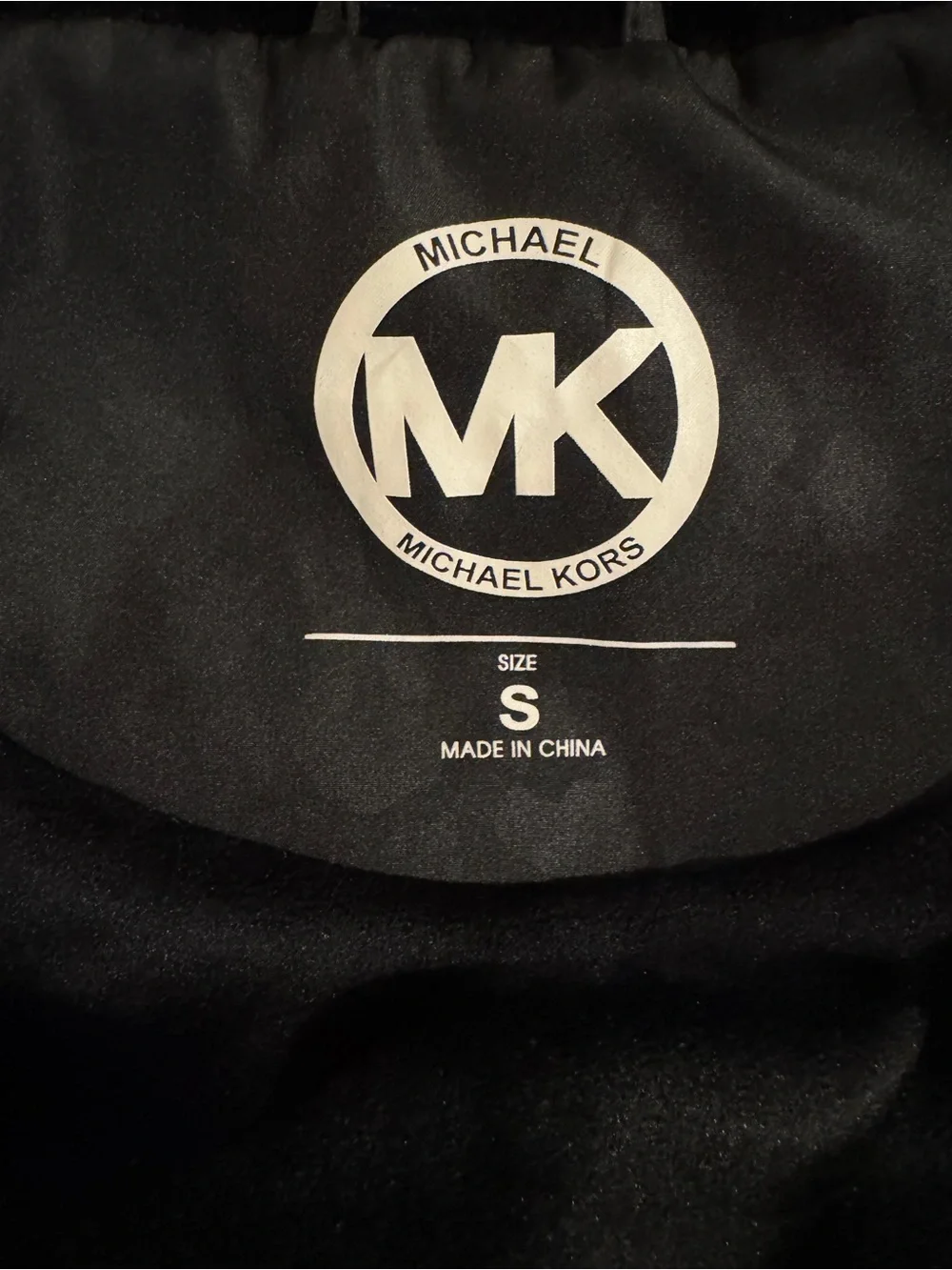 Michael Kors Black Rain Leopard Print Logo-Print Jacket